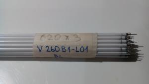 620 x 3 mm